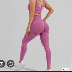 BuffBunny bbl seamless Leggings pink